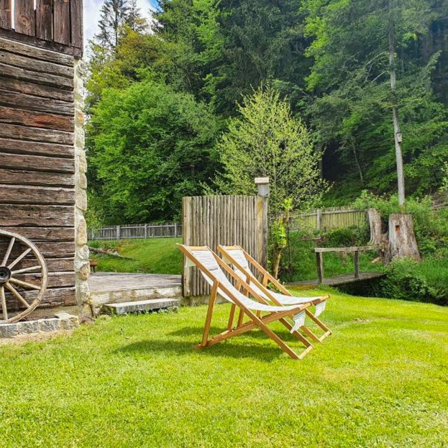 Foto von GHartenstühlen im Ferienhaus