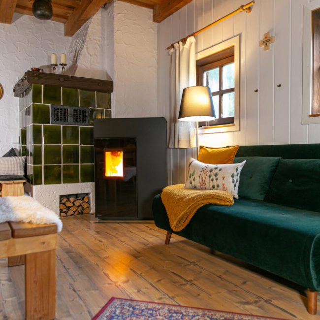 Gemütliche Stube im Ferienhaus "Alter Schuppen"