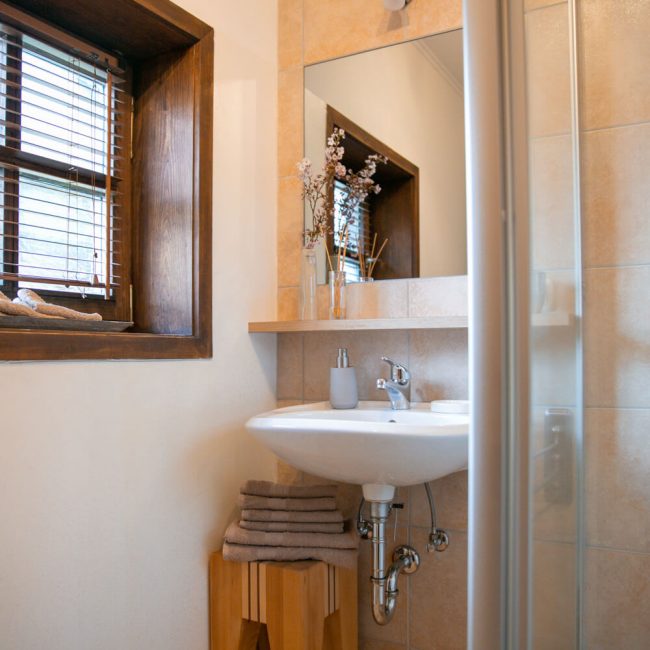 Badezimmer des Ferienhauses